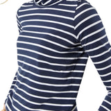 Ann Mashburn Turtleneck Tee - Vermillion