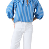 Ann Mashburn Victoria Blouse - Vermillion