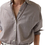 Ann Mashburn Weekender Shirt - Vermillion