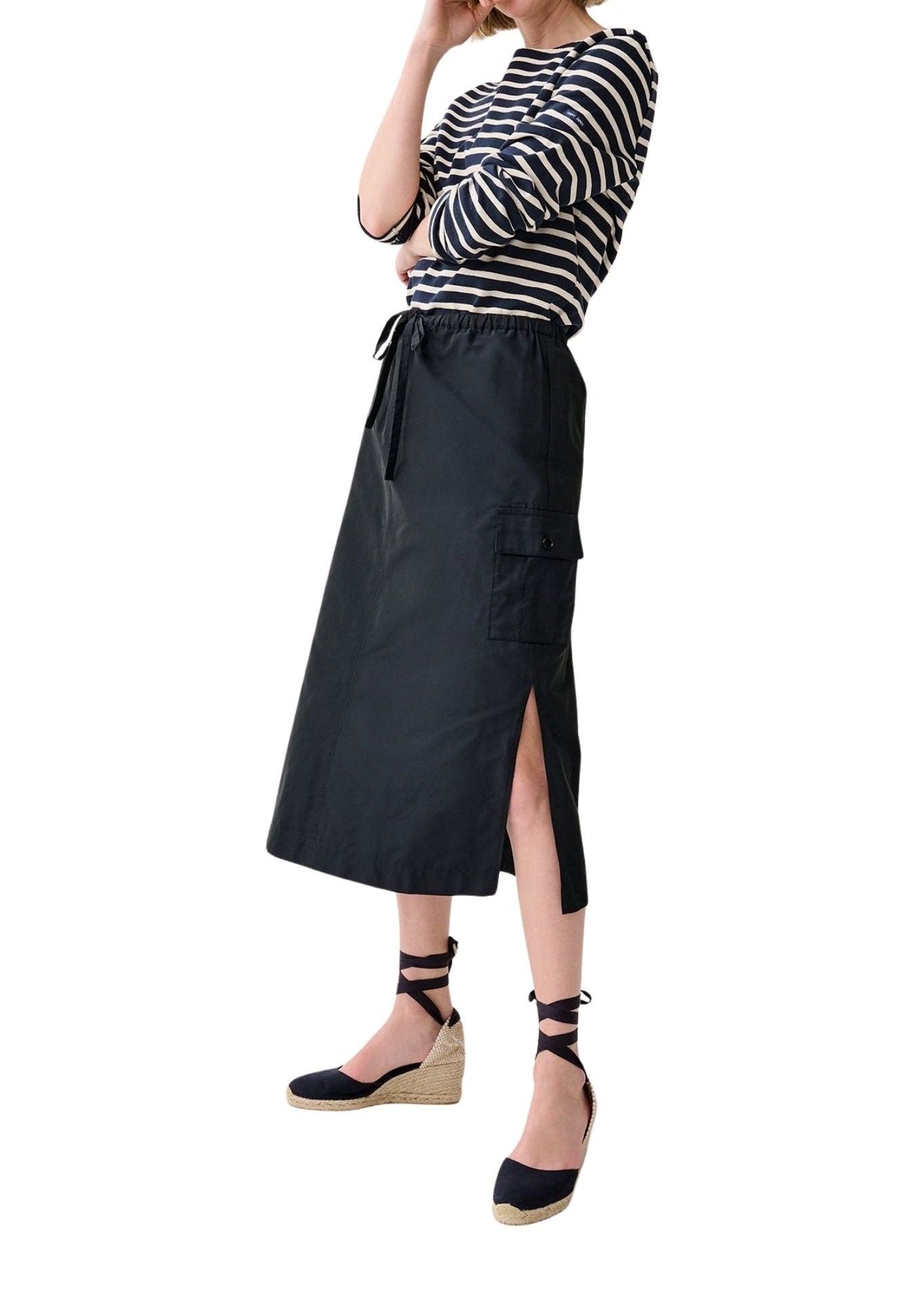 Ann Mashburn Willa Skirt - Vermillion