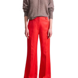 Apiece Apart Adi Wide Leg Trouser - Vermillion
