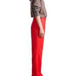Apiece Apart Adi Wide Leg Trouser - Vermillion