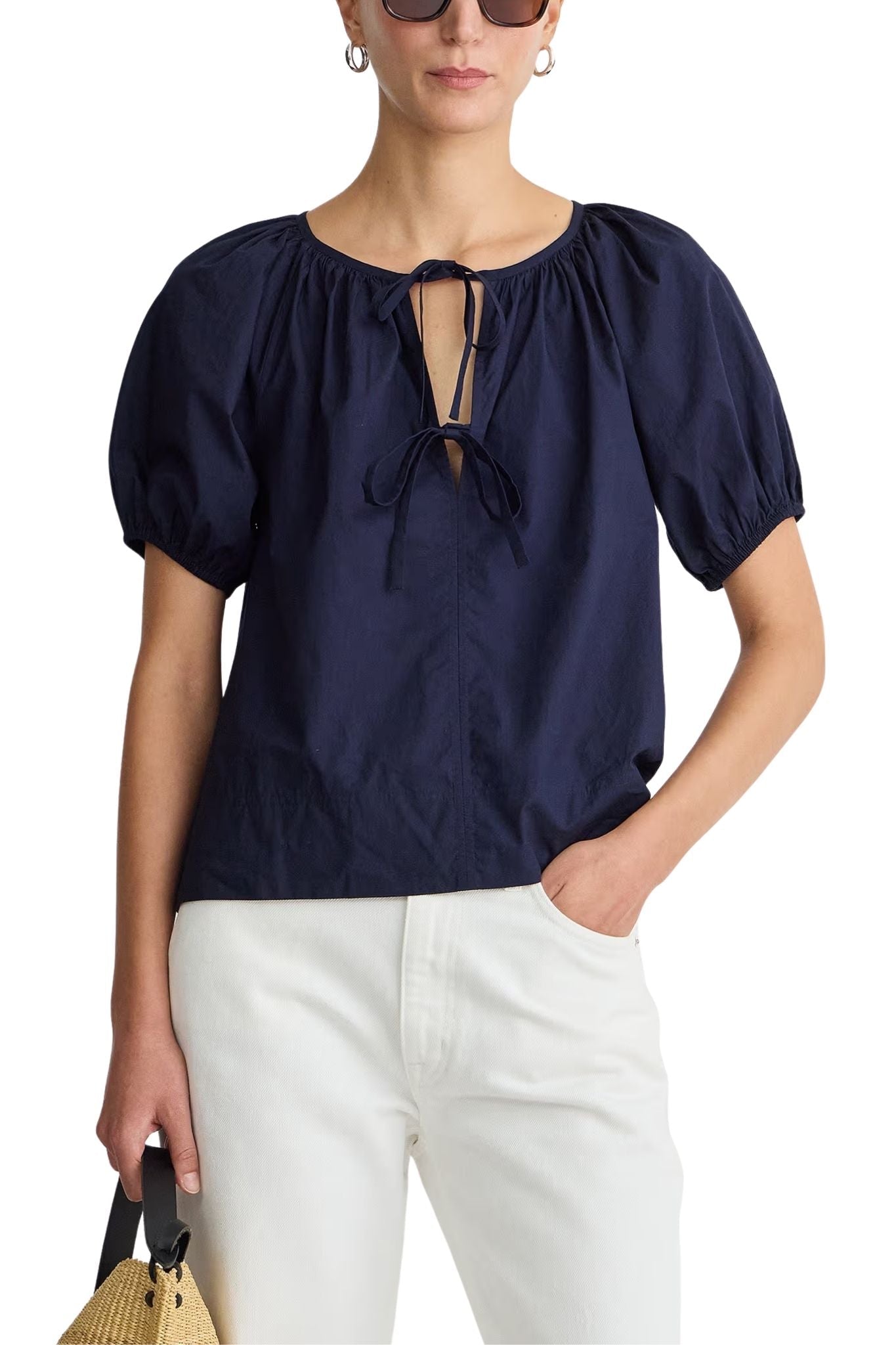 Apiece Apart Amalie Tie Top - Vermillion