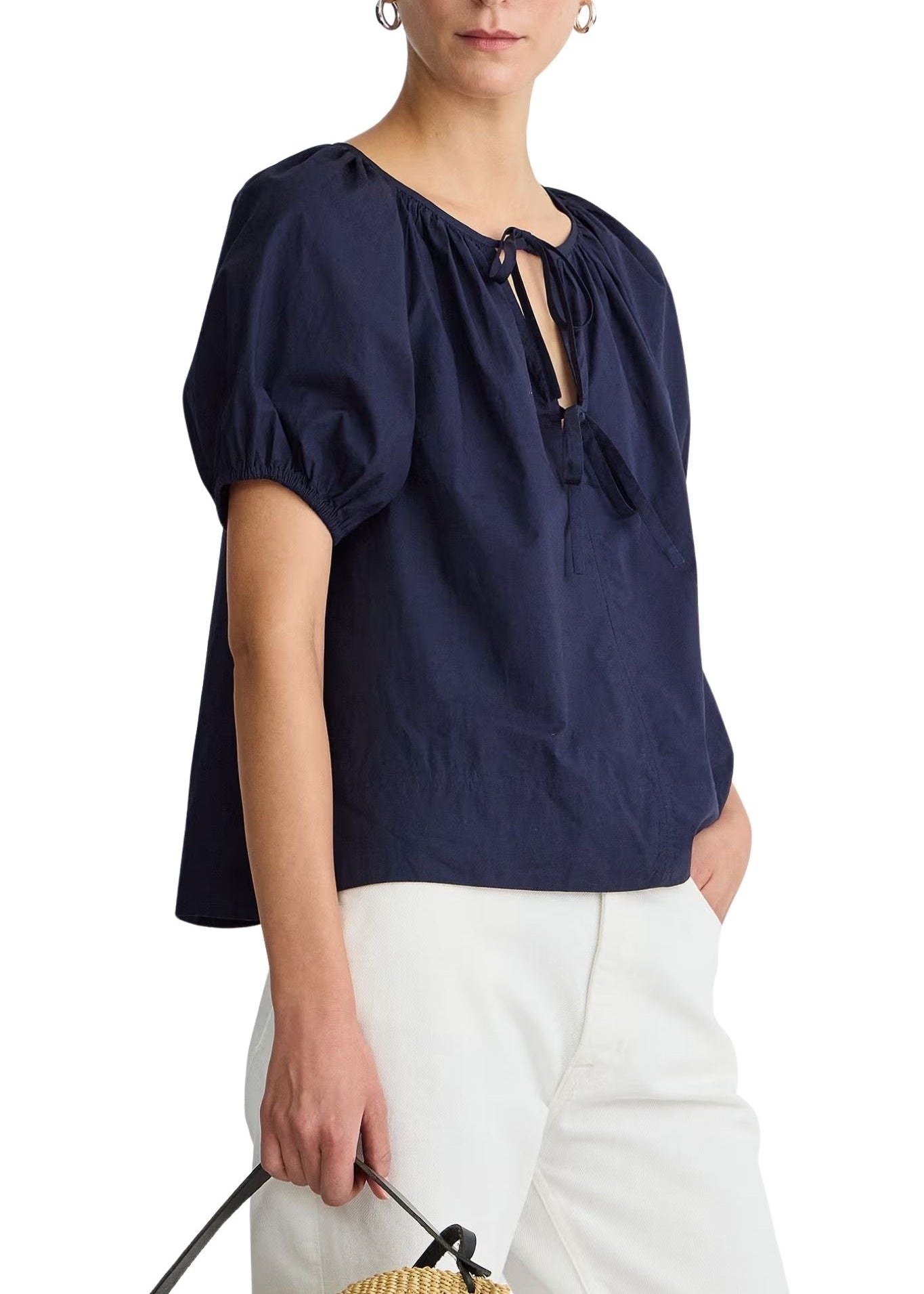 Apiece Apart Amalie Tie Top - Vermillion
