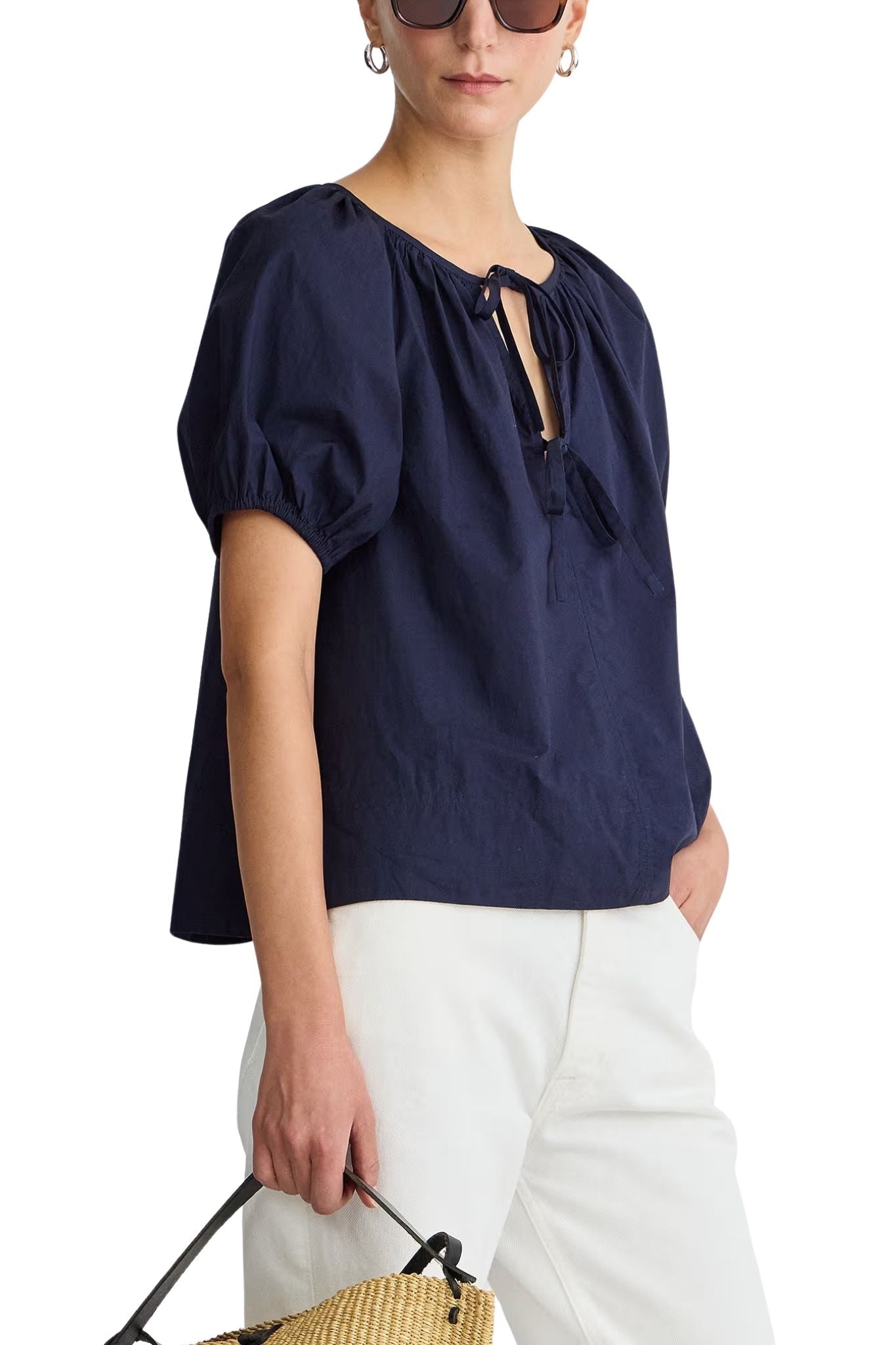 Apiece Apart Amalie Tie Top - Vermillion