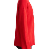 Apiece Apart Ana Wrap Cardigan - Vermillion