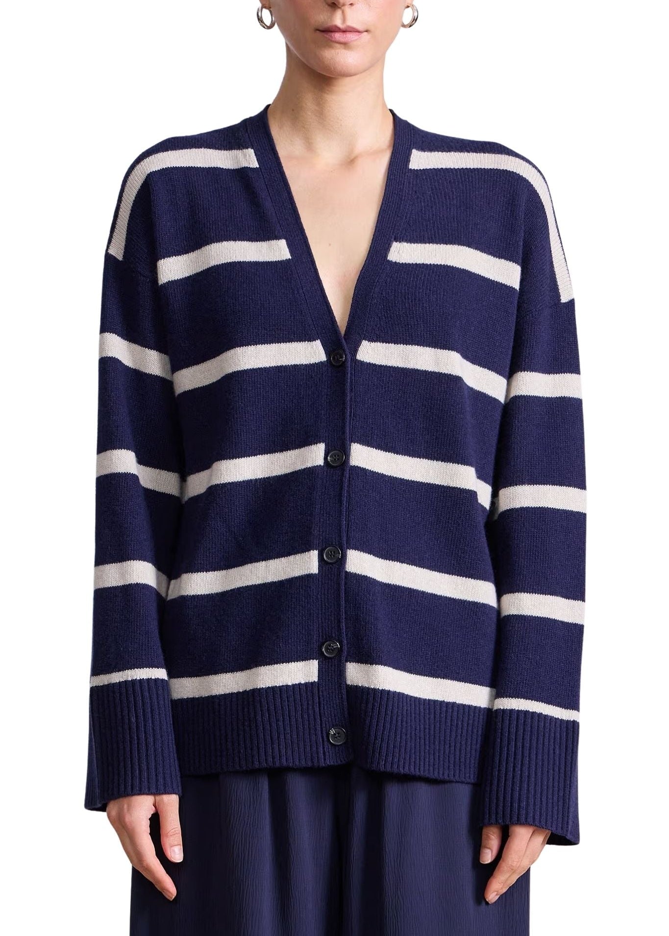 Apiece Apart Ana Wrap Cardigan - Vermillion