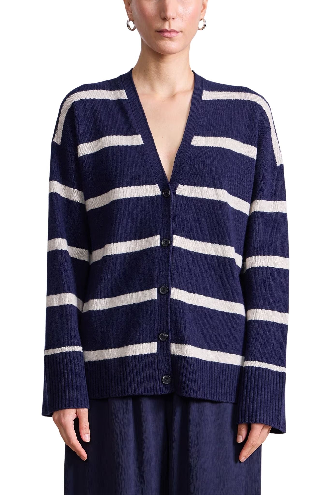 Apiece Apart Ana Wrap Cardigan - Vermillion