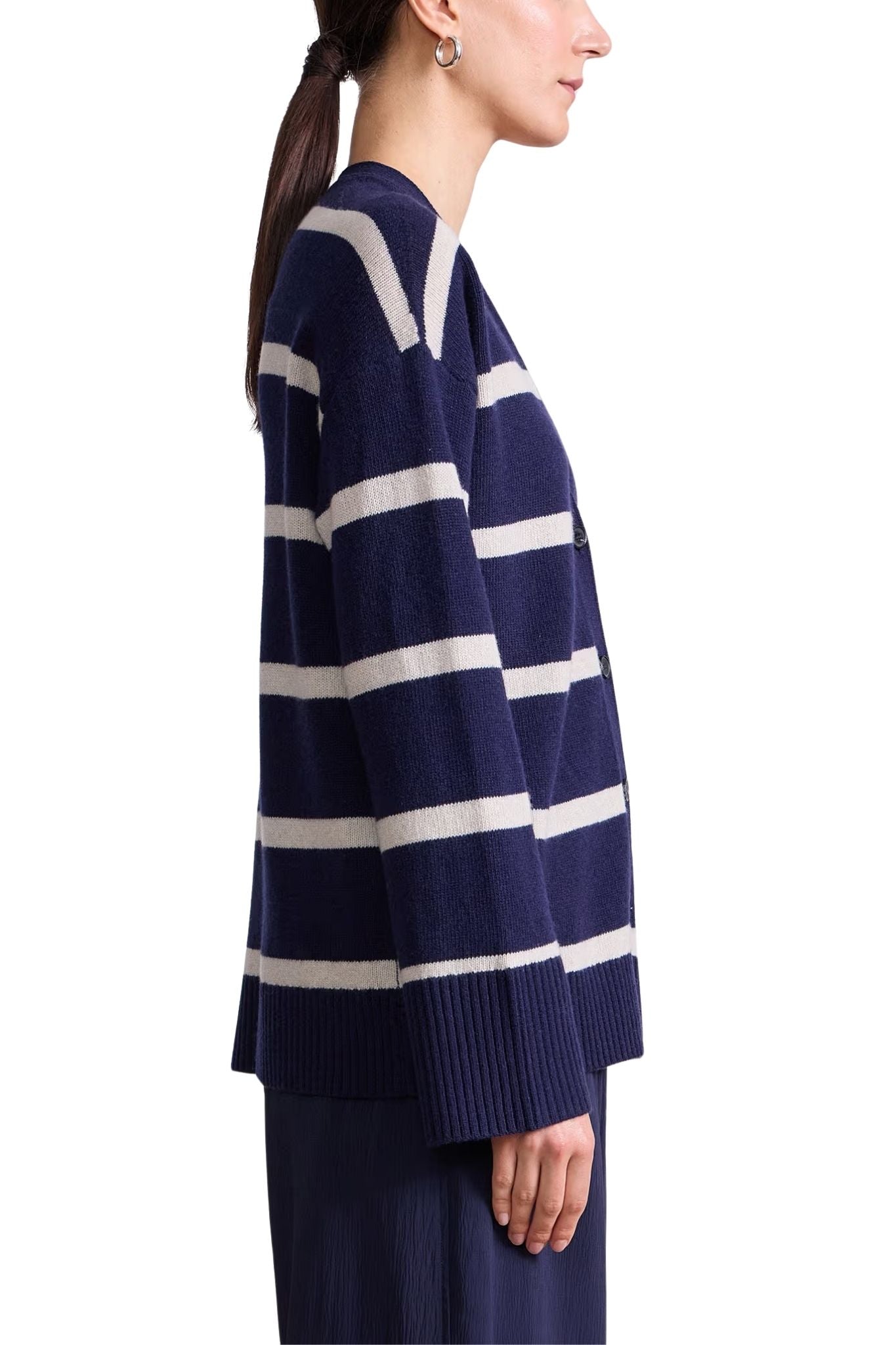 Apiece Apart Ana Wrap Cardigan - Vermillion