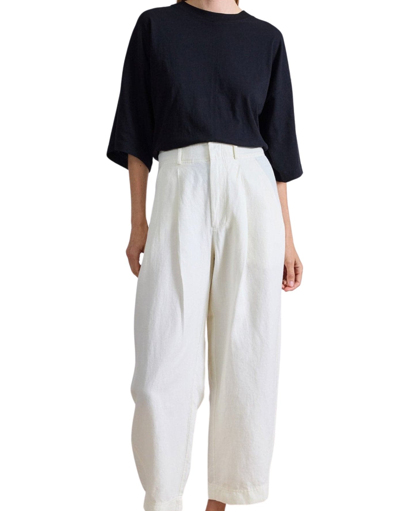 Apiece Apart Bari Crop Trouser - Vermillion