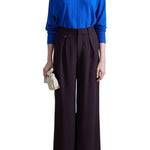 Apiece Apart Cara Wide Leg Pant - Vermillion