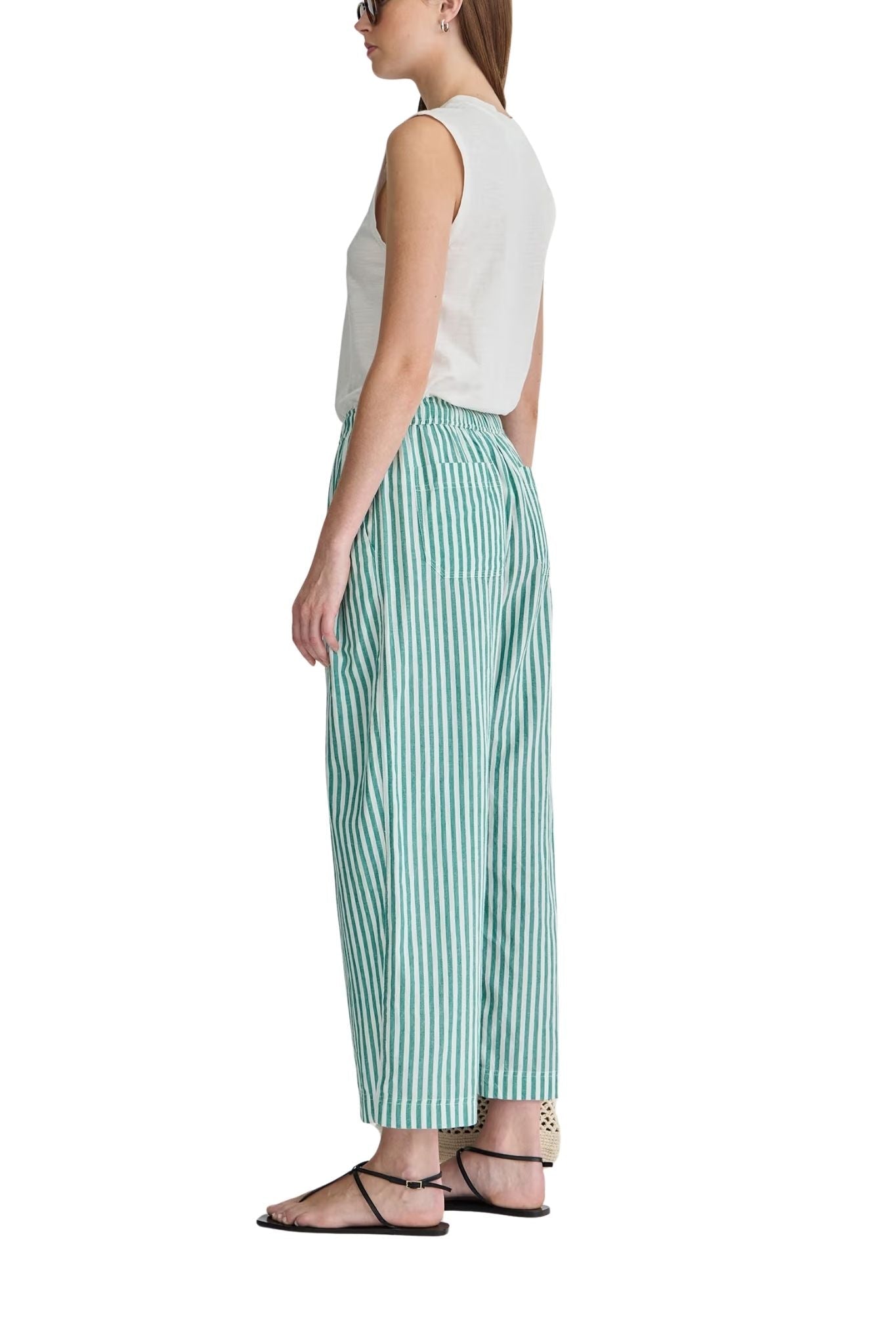 Apiece Apart Everyday Pull - on Pant - Vermillion