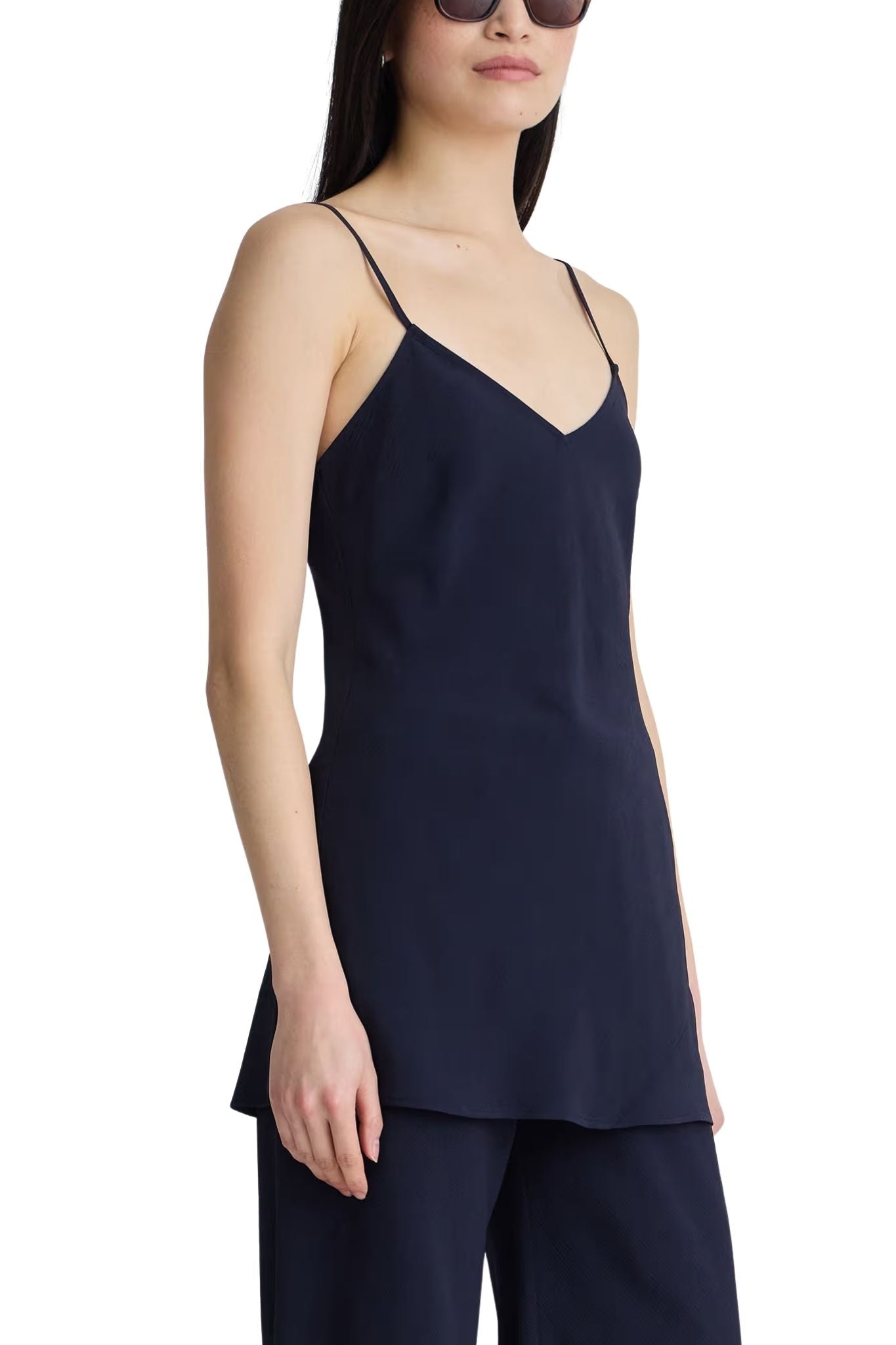 Apiece Apart Evi Spaghetti Strap Tunic - Vermillion