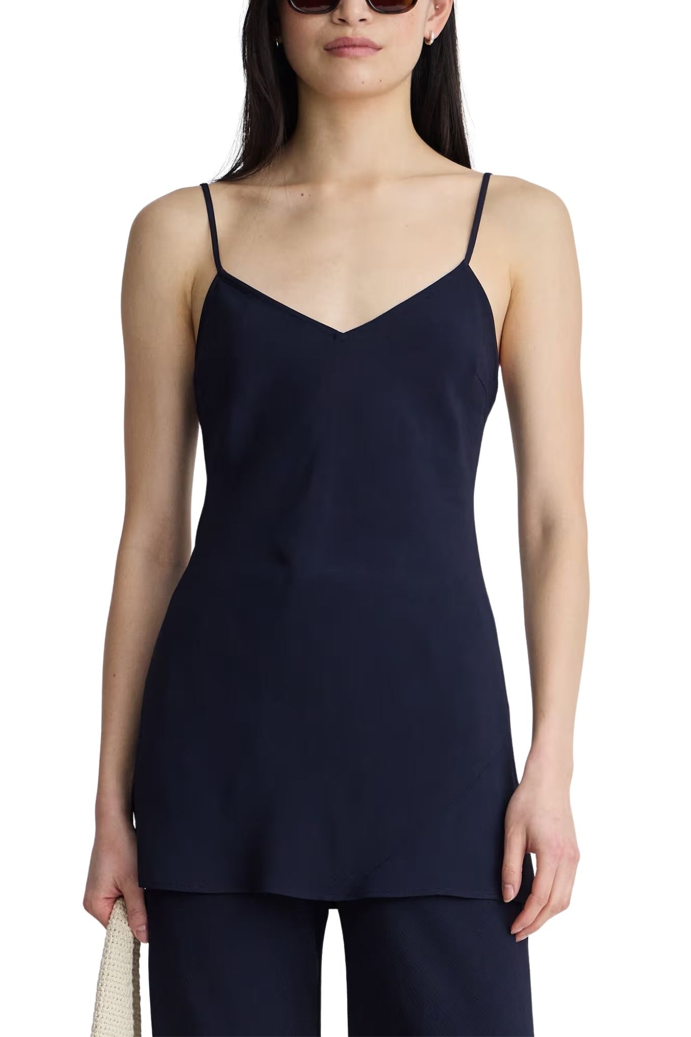 Apiece Apart Evi Spaghetti Strap Tunic - Vermillion