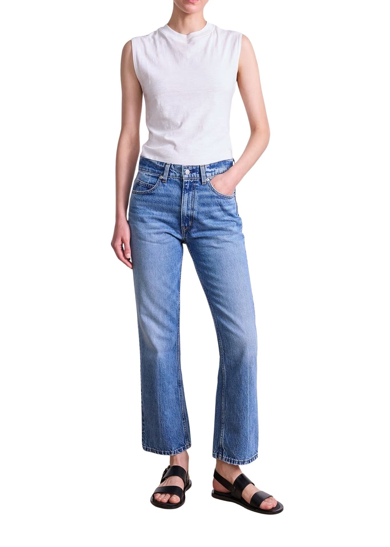 Apiece Apart Forte Tee - Vermillion