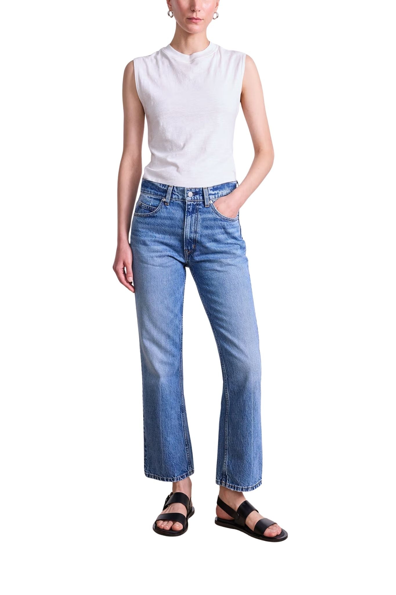 Apiece Apart Forte Tee - Vermillion