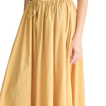 Apiece Apart Hanne Tie Maxi Skirt - Vermillion