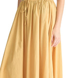 Apiece Apart Hanne Tie Maxi Skirt - Vermillion