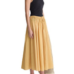 Apiece Apart Hanne Tie Maxi Skirt - Vermillion