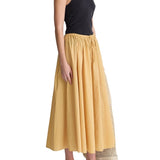 Apiece Apart Hanne Tie Maxi Skirt - Vermillion