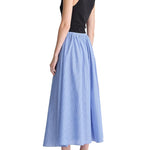Apiece Apart Hanne Tie Maxi Skirt - Vermillion