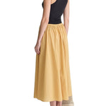 Apiece Apart Hanne Tie Maxi Skirt - Vermillion