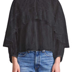 Apiece Apart Hazan Ruffle Top - Vermillion