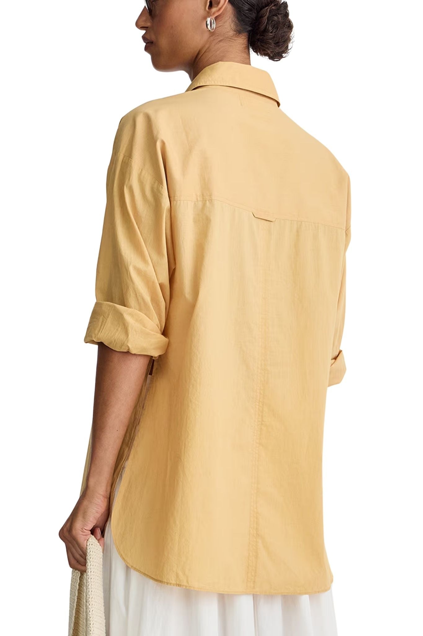 Apiece Apart Isolde Button Down - Vermillion