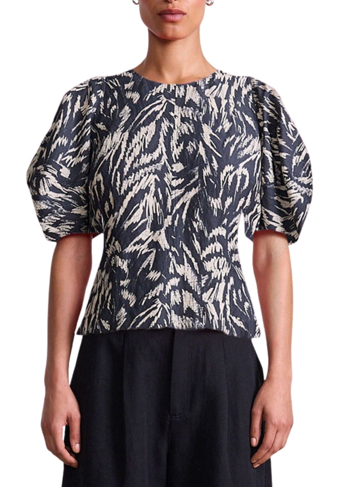 Apiece Apart Lino Top - Vermillion