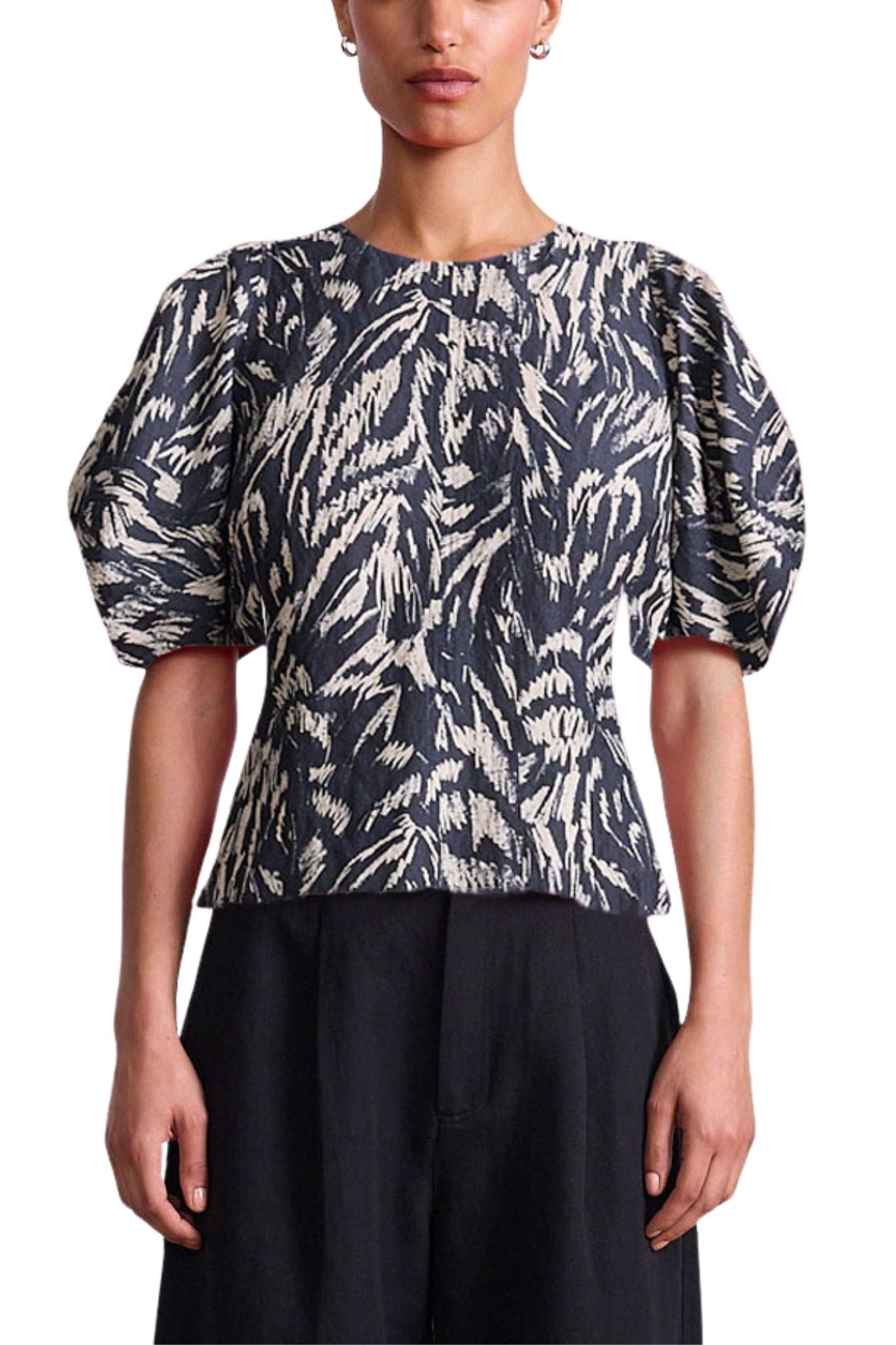 Apiece Apart Lino Top - Vermillion