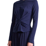 Apiece Apart Long Sleeve Volta Top - Vermillion