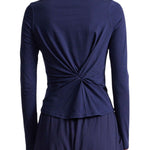 Apiece Apart Long Sleeve Volta Top - Vermillion