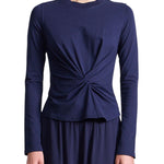 Apiece Apart Long Sleeve Volta Top - Vermillion