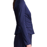 Apiece Apart Long Sleeve Volta Top - Vermillion