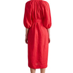 Apiece Apart Mitte Shift Dress - Vermillion