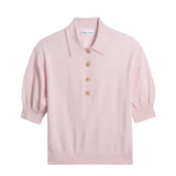 Apiece Apart Oda Polo - Vermillion