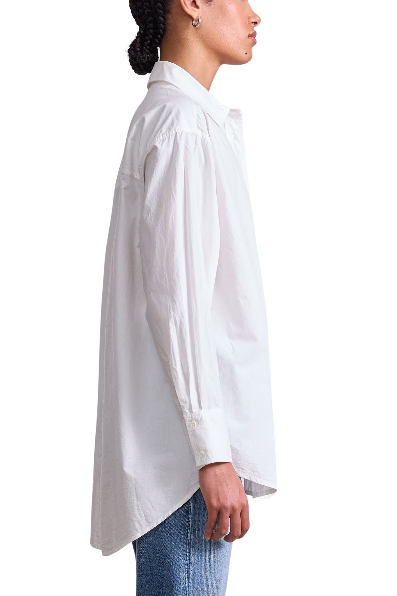 Apiece Apart Oversized Button Down - Vermillion