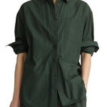 Apiece Apart Oversized Button Down - Vermillion