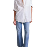 Apiece Apart Oversized Button Down - Vermillion