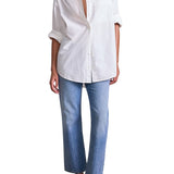 Apiece Apart Oversized Button Down - Vermillion