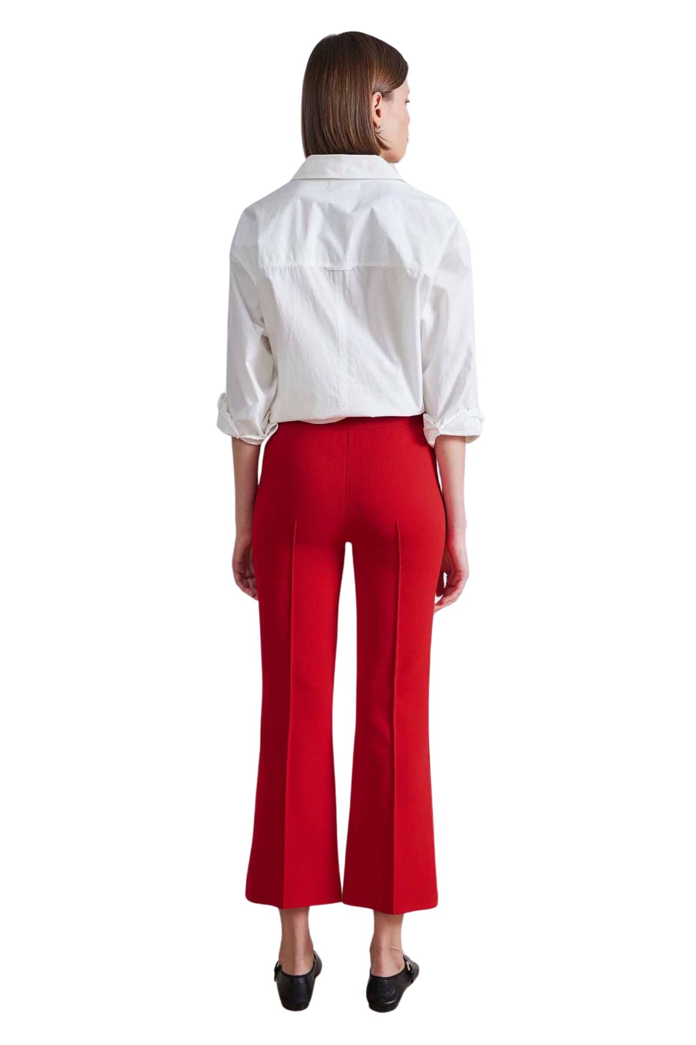 Apiece Apart Rene Pull On Pant - Vermillion