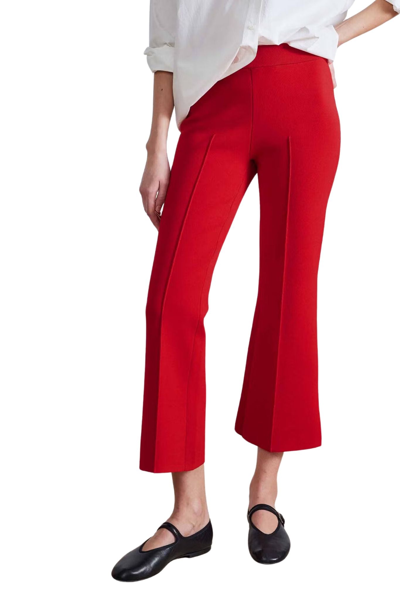 Apiece Apart Rene Pull On Pant - Vermillion