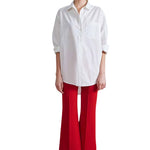 Apiece Apart Rene Pull On Pant - Vermillion