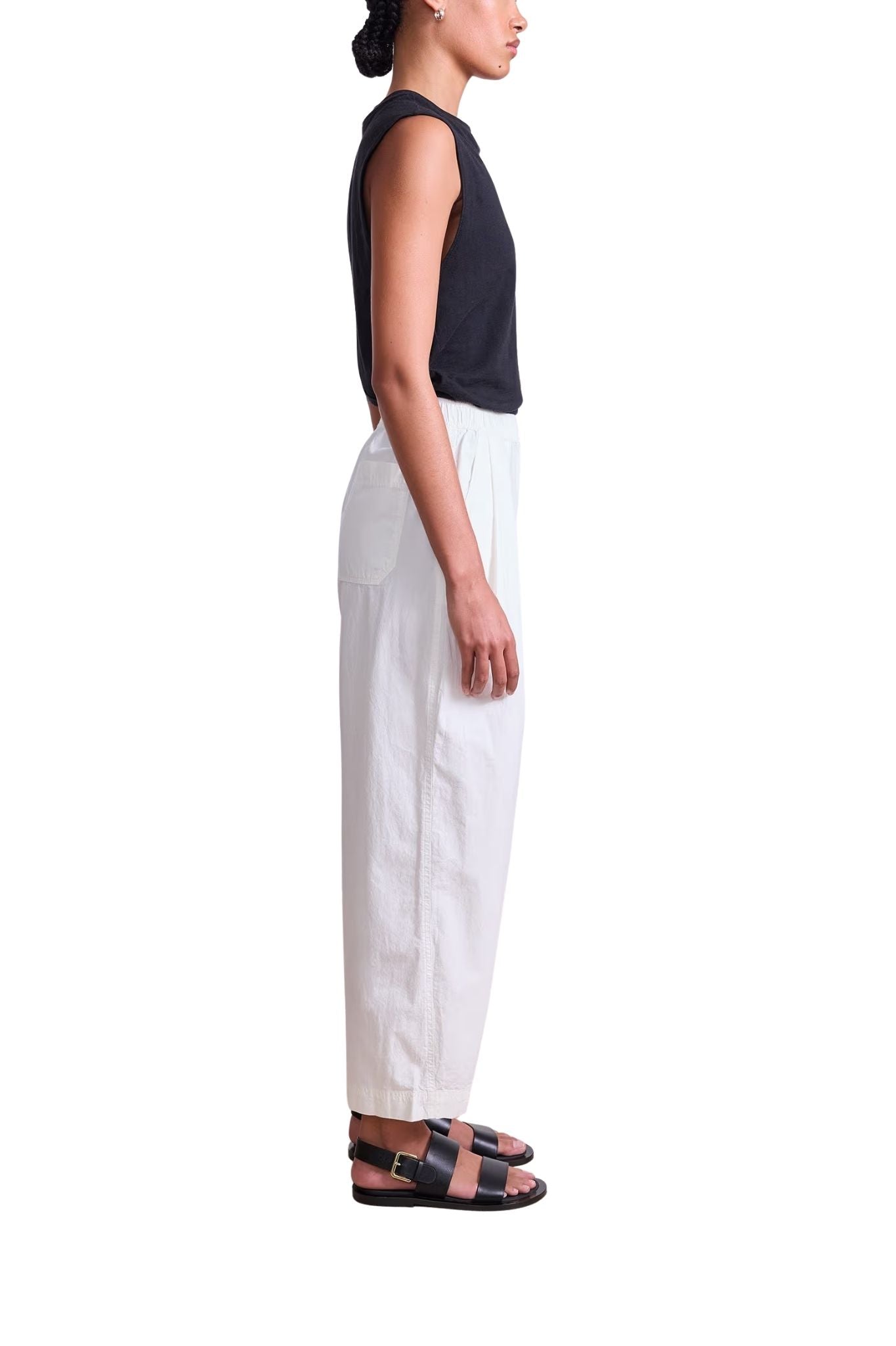 Apiece Apart Sea Pleat Pant - Vermillion