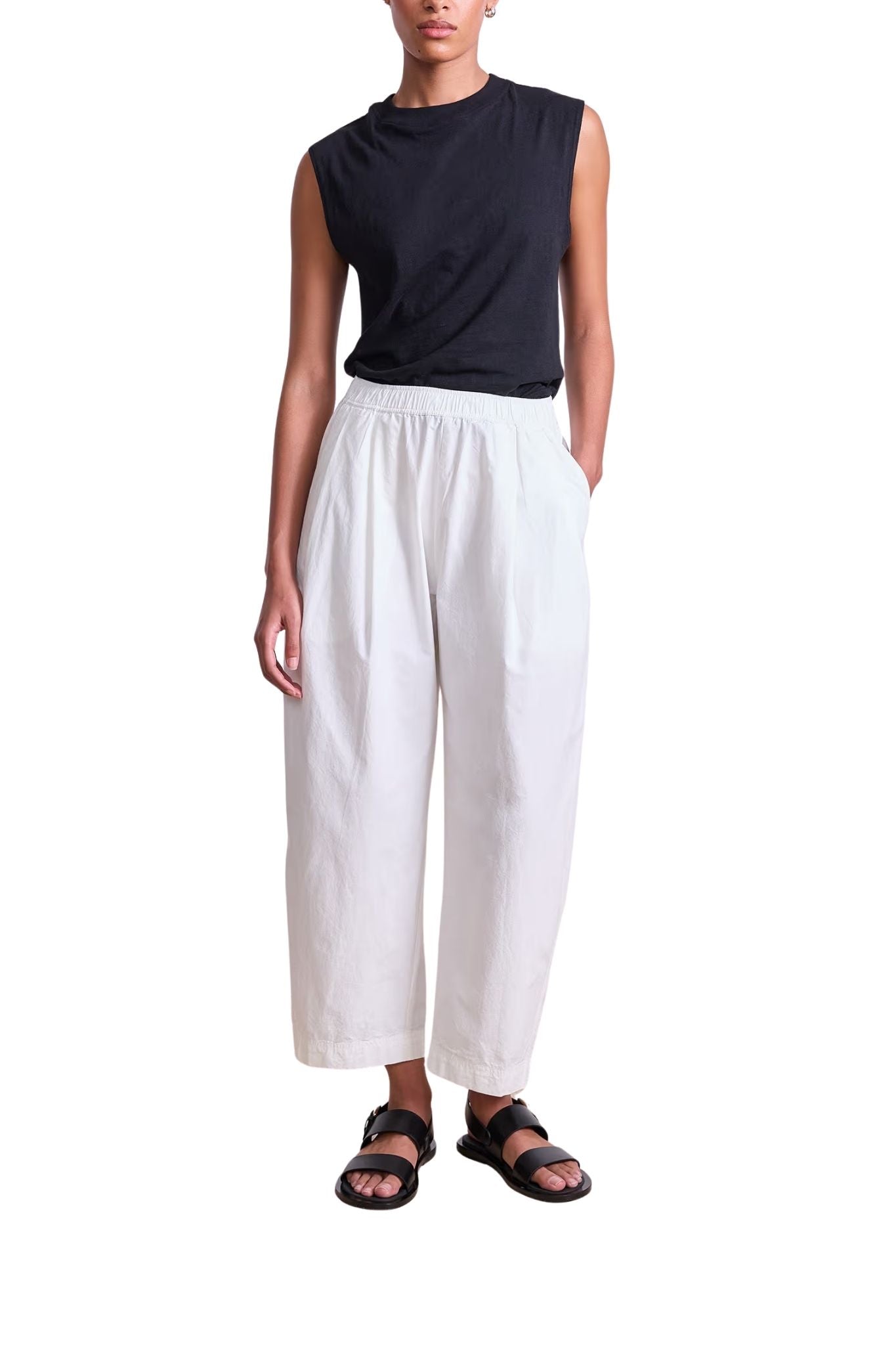 Apiece Apart Sea Pleat Pant - Vermillion