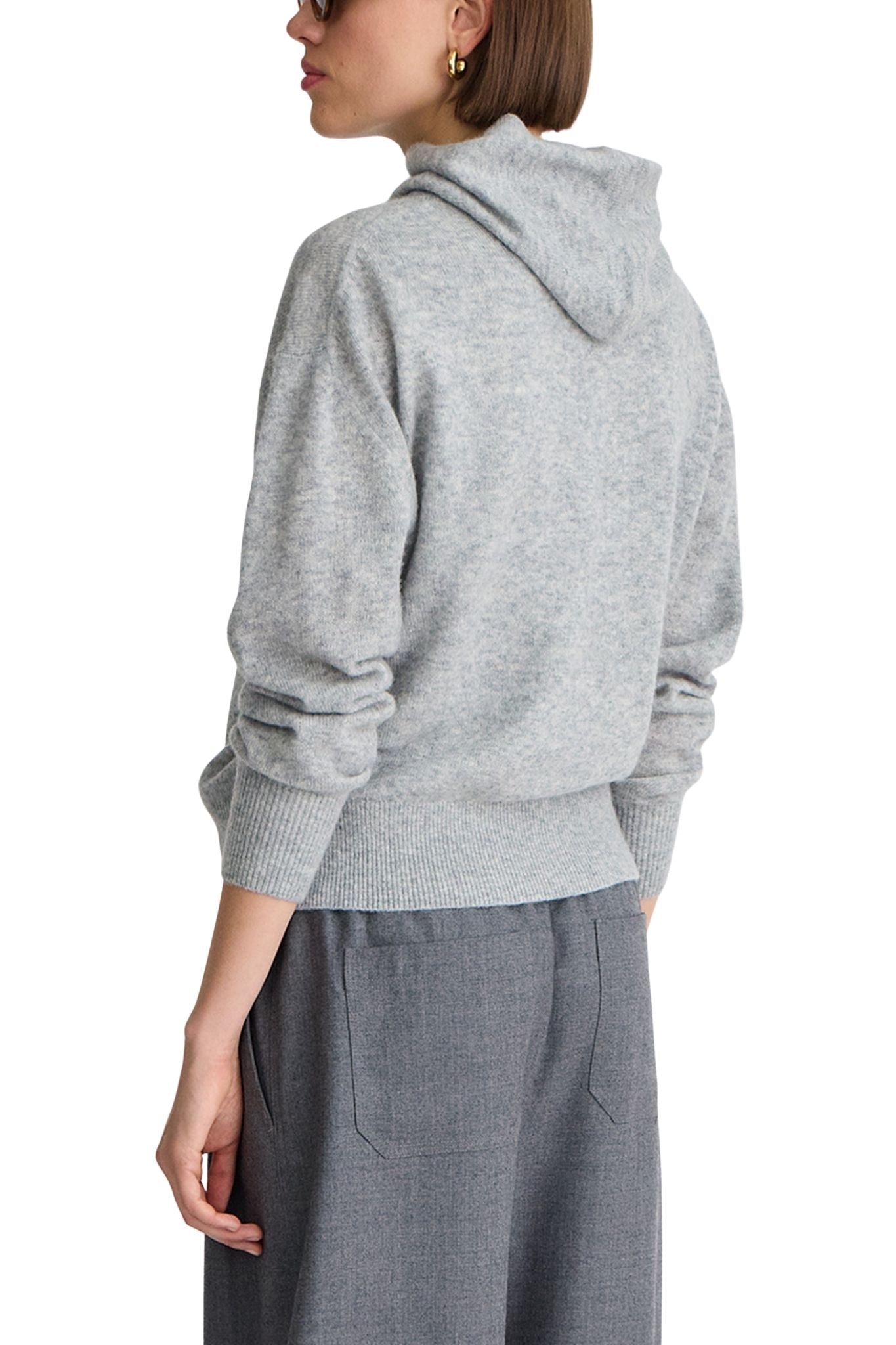 Apiece Apart Softest Tissue Snoody Hood - Vermillion