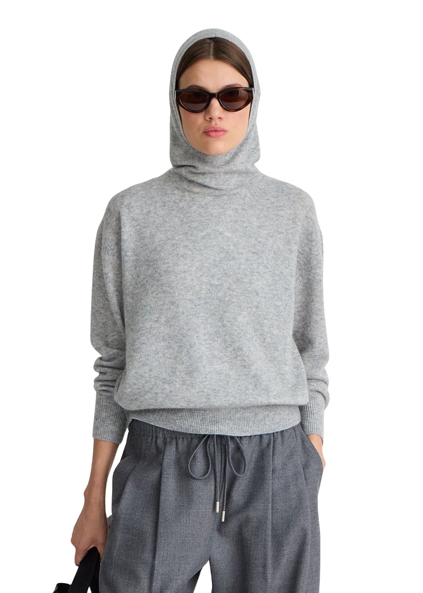 Apiece Apart Softest Tissue Snoody Hood - Vermillion