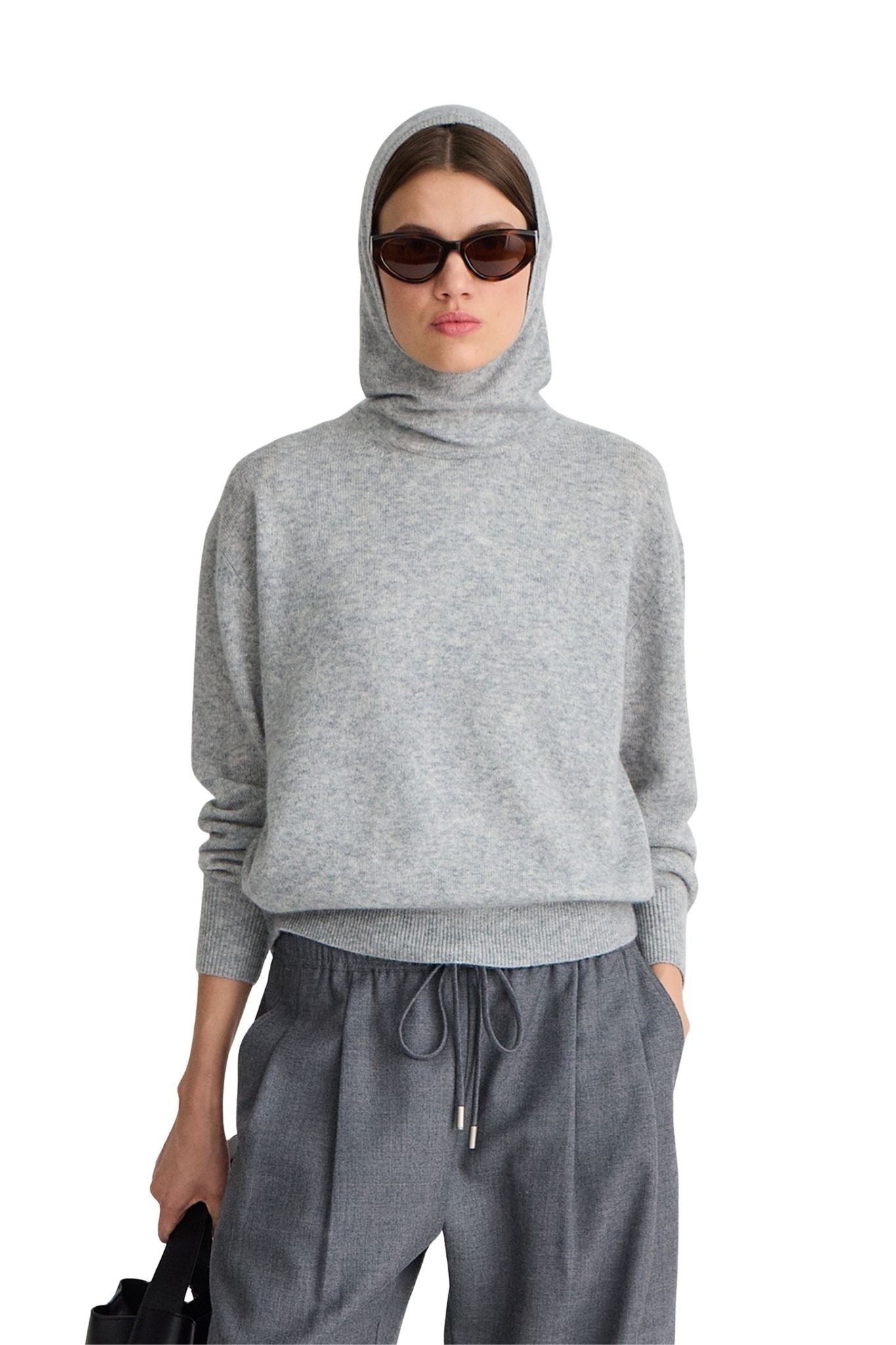 Apiece Apart Softest Tissue Snoody Hood - Vermillion