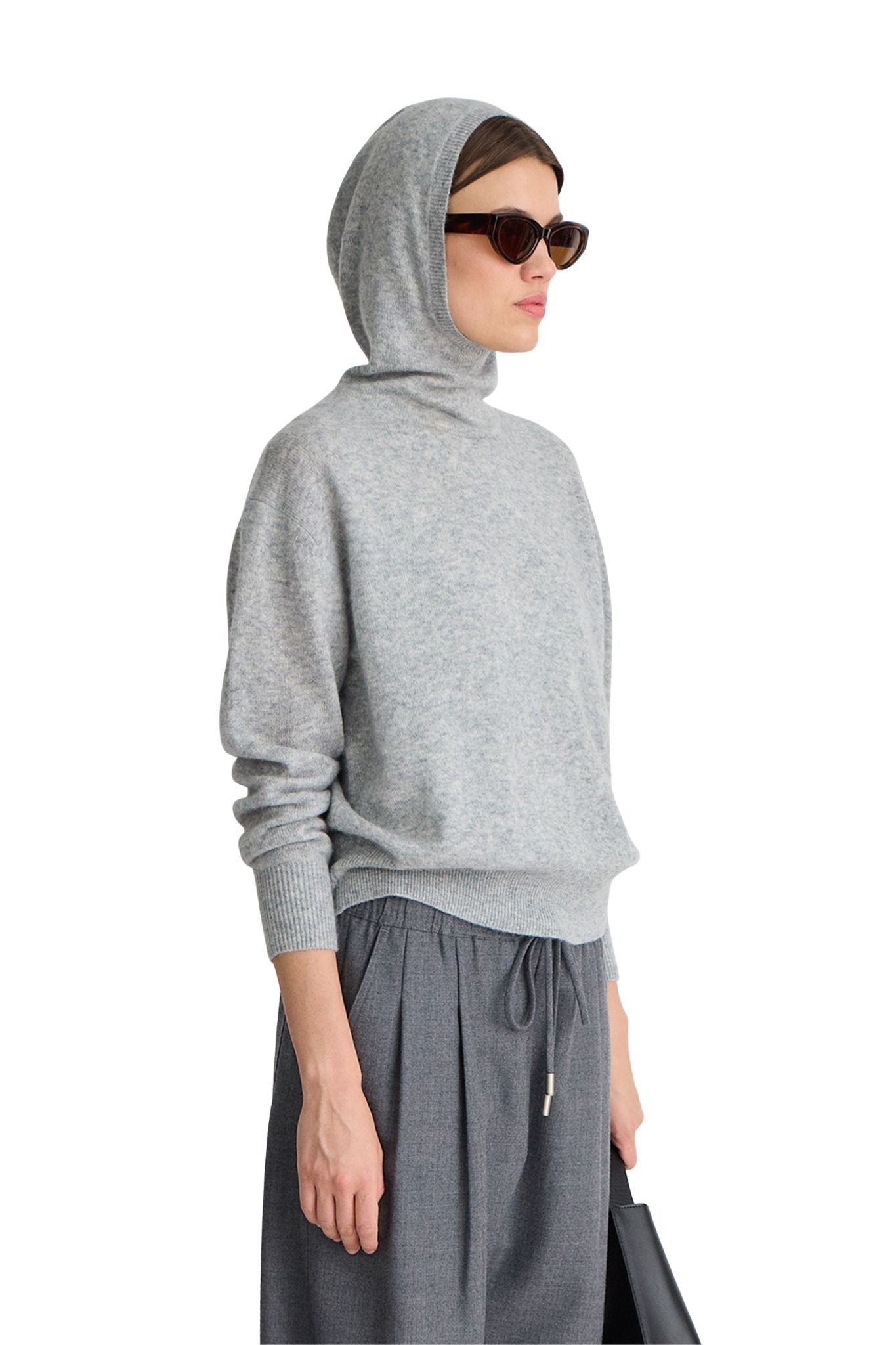 Apiece Apart Softest Tissue Snoody Hood - Vermillion