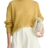 Apiece Apart Softest Tissue Weight Sweater Amber - Vermillion